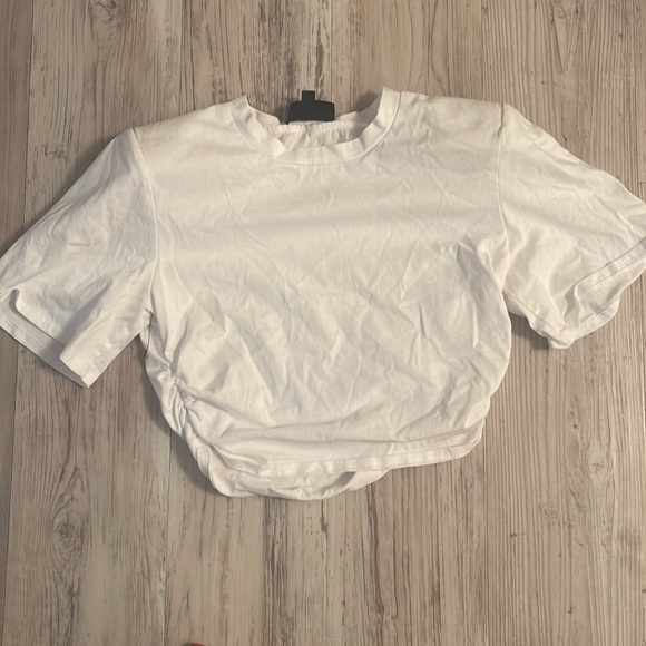 NEW Michael Costello x REVOLVE Emery Top in White - Picture 3 of 4